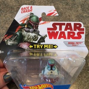 Boba fett hot wheels roller